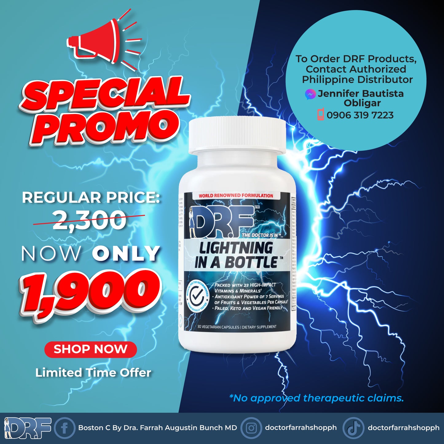 LIGHTNING IN A BOTTLE