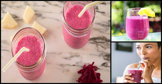 How To Prepare A Pineapple-Beet Smoothie To Naturally Reduce High Blood Pressure