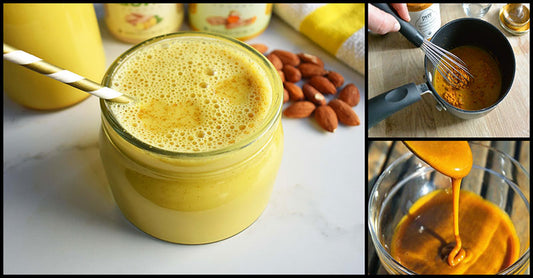 Coconut Milk And Turmeric Recipe (Golden Milk) To Detox Organs And Fight Inflammation Fast