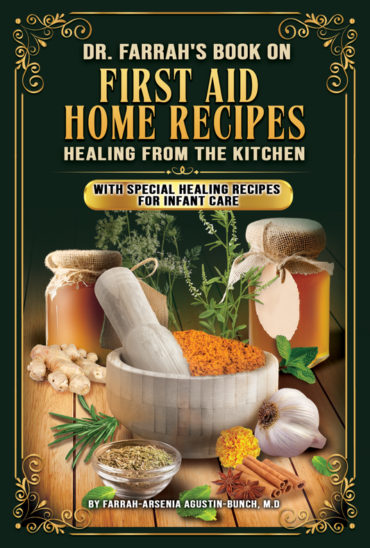 EBOOK - Dr. Farrah's Book on First Aid Home Recipes- Healing from the Kitchen